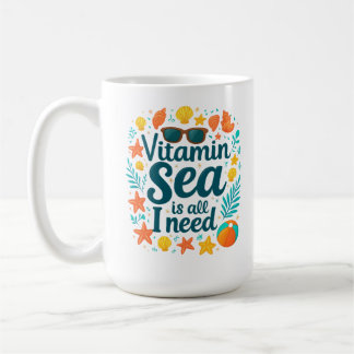 Vitamin Sea koffiemok - Oceaanliefhebbers strandvi