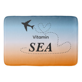 Vitamin Sea Oranje Zomer Kleur Badmat