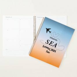 Vitamin Sea Oranje Zomer Kleurenplanner Planner