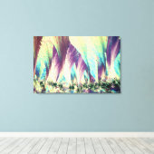 Vitamine A Kristallen Canvas Afdruk (Insitu (Houten vloer))