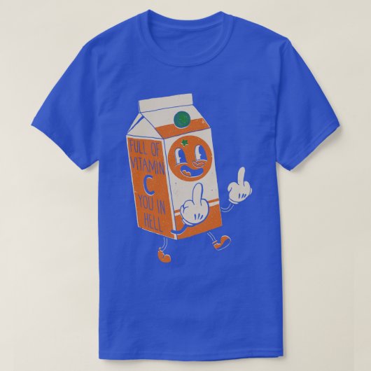 Vitamine C jij in de hel T-shirt (Design voorkant)