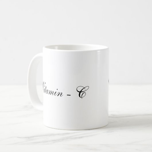 Vitamine C Koffiemok (Voorkant links)