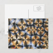 Vitamine C-kristallen onder de microscoop Briefkaart (Voorkant / Achterkant)