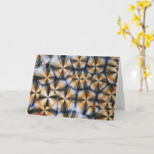 Vitamine C-kristallen onder de microscoop Kaart (Gele Bloem)