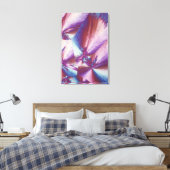 Vitamine C- of ascorbinezuurkristallen Canvas Afdruk (Insitu (Slaapkamer))