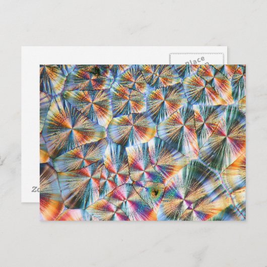 Vitamine C onder de microscoop Briefkaart (Voorkant / Achterkant)