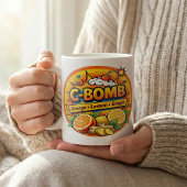 Vitamine C Pop Art Citrus Blend Koffiemok