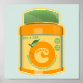 Vitamine C wellness Poster (Voorkant)