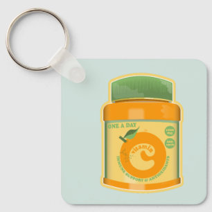 Vitamine C wellness Sleutelhanger