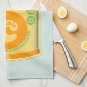 Vitamine C wellness Theedoek (Quarter Fold)