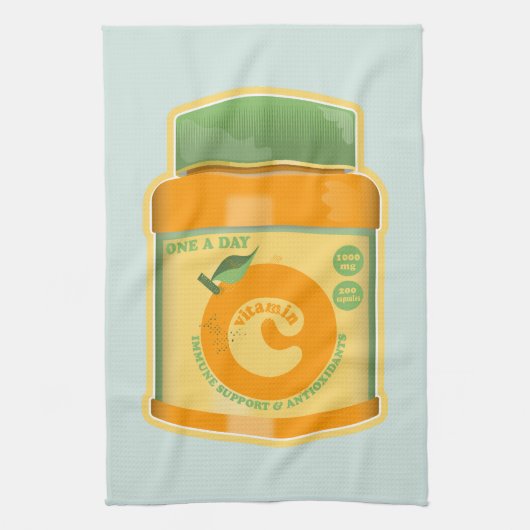 Vitamine C wellness Theedoek (Verticaal)