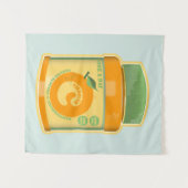 Vitamine C wellness Wandkleed (Voorkant (horizontaal))