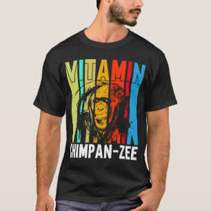 Vitamine Chimpansee Monkey T-shirt