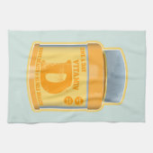 Vitamine D capsules gezondheid en welzijn Theedoek (Horizontaal)