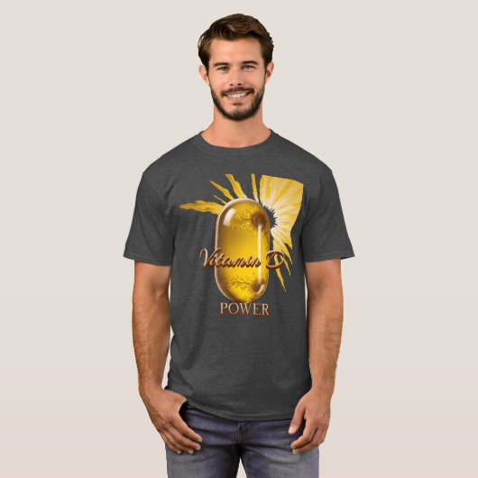 Vitamine D-familie T-shirt (Voorkant volledig)