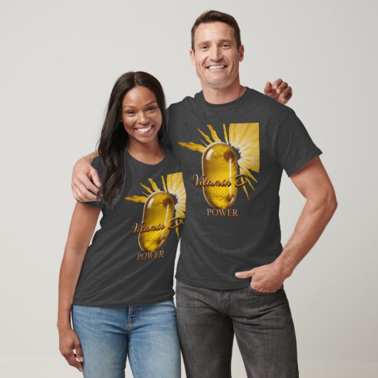 Vitamine D-familie T-shirt (Unisex)