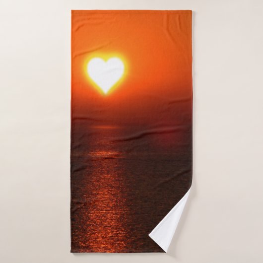 Vitamine D-levensachtergrond Badhanddoek (Badhanddoek)