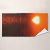 Vitamine D-levensachtergrond Badhanddoek (Badhanddoek)