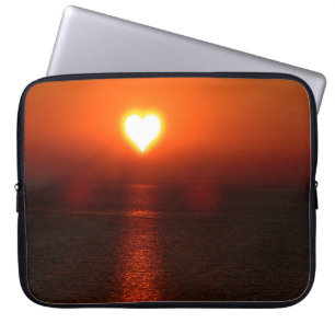 Vitamine D-levensachtergrond Laptop Sleeve