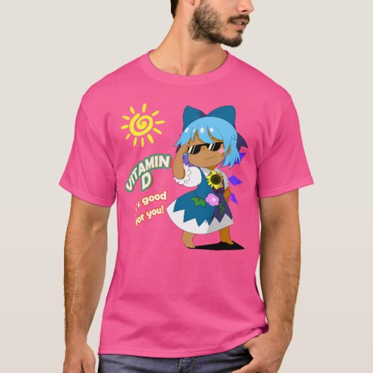 Vitamine D Tanned Cirno T-shirt (Voorkant)