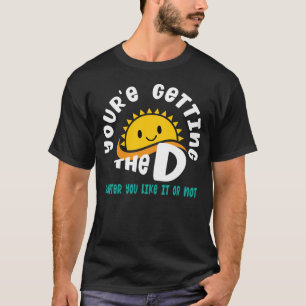 Vitamine D vitaminen in de gezondheid van de zon T-shirt