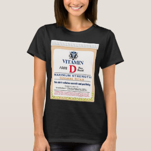 Vitamine D Zonneschijn Van Binnenuit Inspirerende  T-shirt