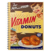 vitamine donuts notitieboek (Voorkant)