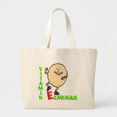 Vitamine E Grote Tote Bag (Voorkant)