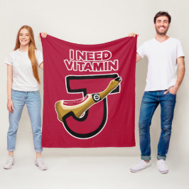 Vitamine J Fleece Deken