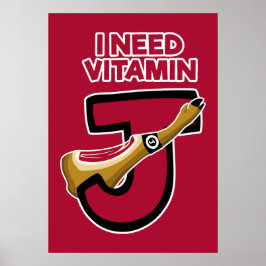 Vitamine J Poster