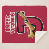 Vitamine J Sherpa Deken (Voorkant (horizontaal))