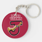 Vitamine J Sleutelhanger (Achterkant)