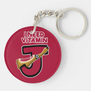 Vitamine J Sleutelhanger