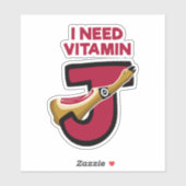 Vitamine J Sticker (Vel)