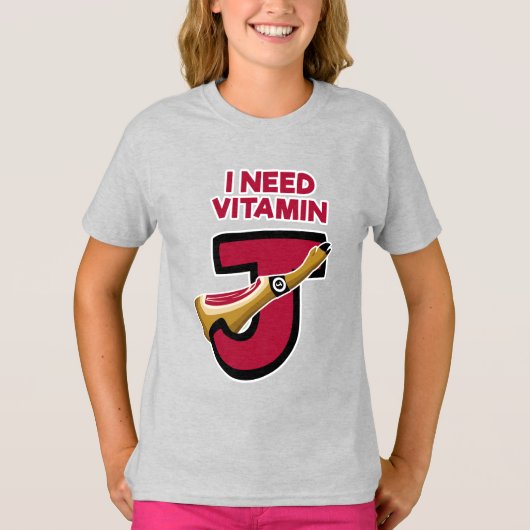 Vitamine J T-shirt (Voorkant)