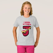 Vitamine J T-shirt (Voorkant volledig)