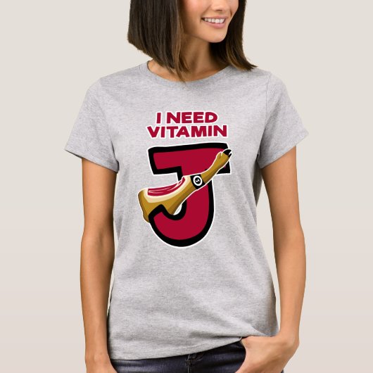 Vitamine J T-shirt (Voorkant)