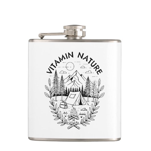 Vitamine-Natuur Heupfles (Voorkant)