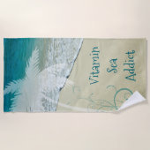 Vitamine Zee Addict Strandlaken (Voorkant)