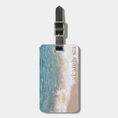 Vitamine "Zee" Bagagelabel (Voorkant verticaal)