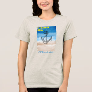 Vitamine Zee – ideaal voor de zomer van 2025 Tri-Blend Shirt