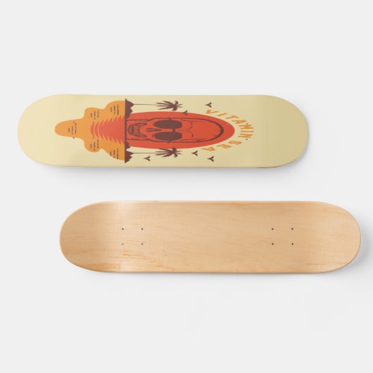 Vitamine-Zee Persoonlijk Skateboard (Horizontaal)