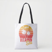 Vitamine-Zee Tote Bag (Voorkant)