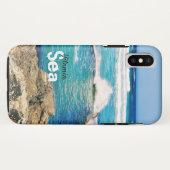 Vitamine Zee turkooisolven Case-Mate iPhone Case (Achterkant (horizontaal))