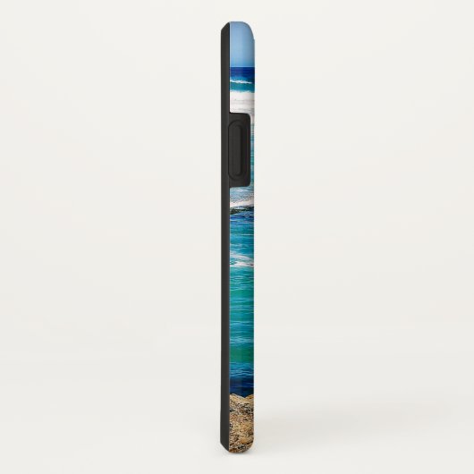 Vitamine Zee turkooisolven Case-Mate iPhone Case (Achterkant / rechts)