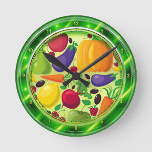 Vitaminen Bord wandklok
