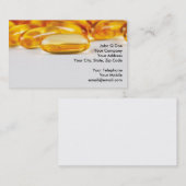 Vitaminen en gezondheidsproducten visitekaartje (Voorkant / Achterkant)