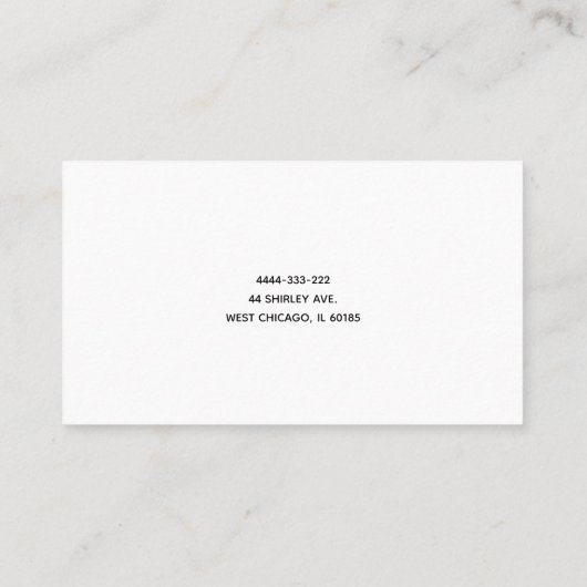 Vitaminen uit Homeopathie van kruidenolie E-Shop Visitekaartje (Achterkant)