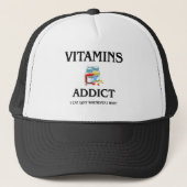 Vitamins Addict Trucker Pet (Voorkant)