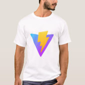 Vite Developer - Next Generation Frontend Tooling T-shirt (Voorkant)